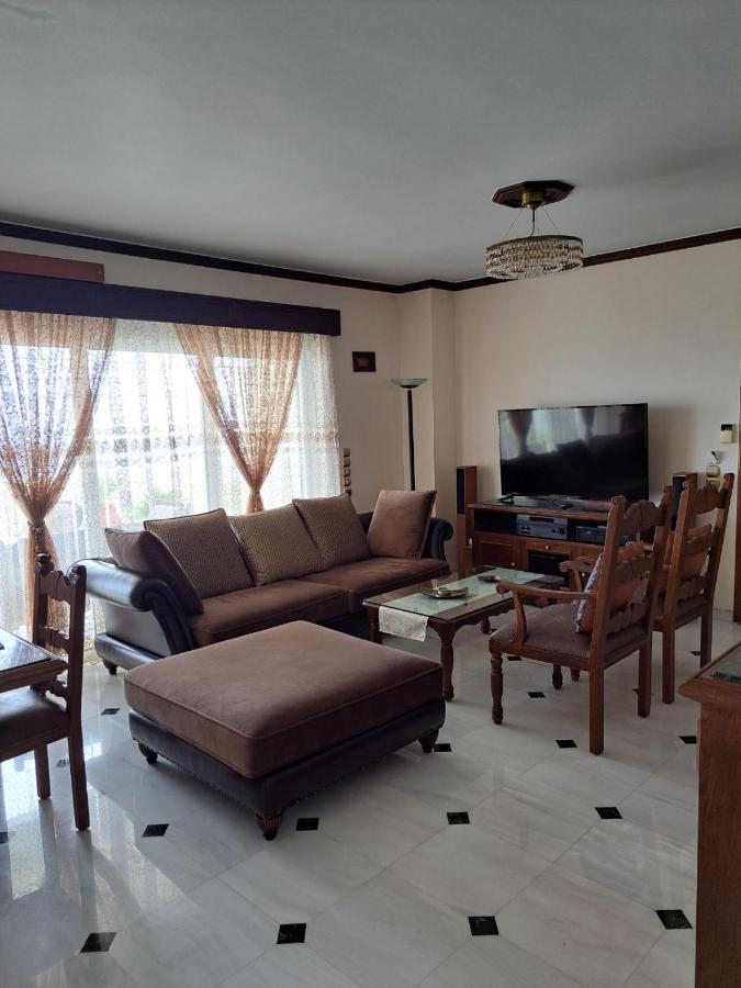 Seaview Flora'S Luxury Apartment-300Meters From The Beach Rethymno  Ngoại thất bức ảnh
