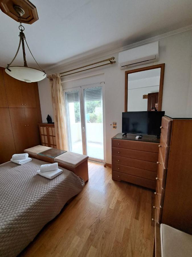 Seaview Flora'S Luxury Apartment-300Meters From The Beach Rethymno  Ngoại thất bức ảnh