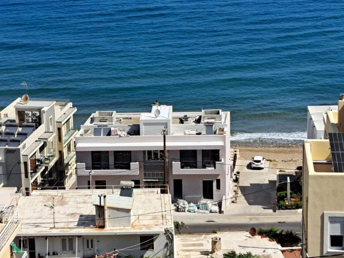 Seaview Flora'S Luxury Apartment-300Meters From The Beach Rethymno  Ngoại thất bức ảnh
